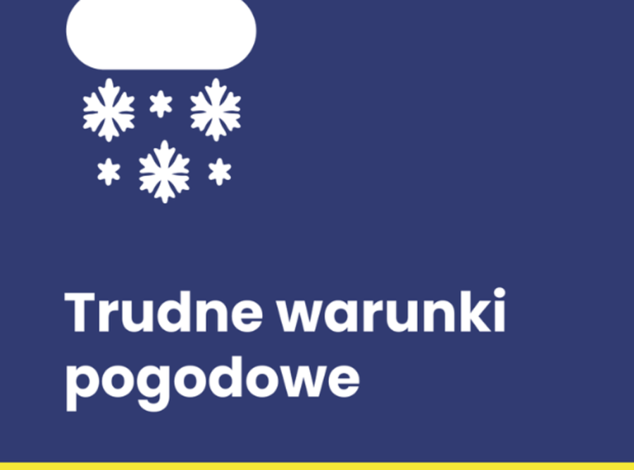 Trudne warunki pogodowe w Tarnowie